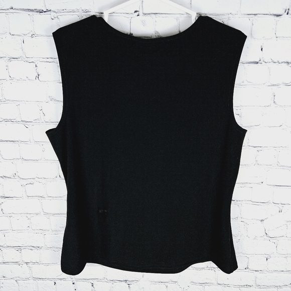 LANA LEE | cowl neck stretch sleeveless blouse - Picture 2 of 7